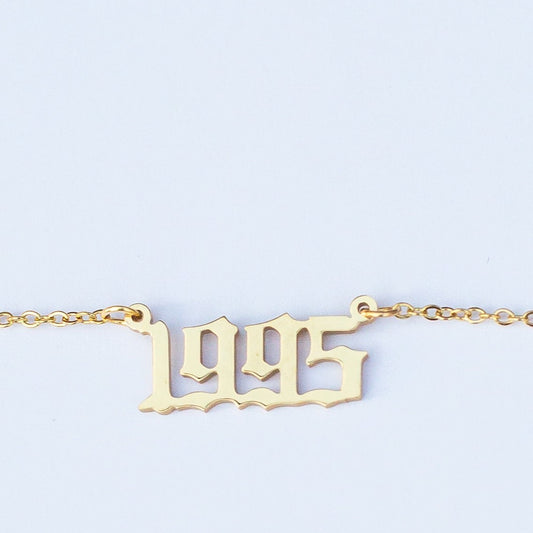 Adina Birth Year Necklace