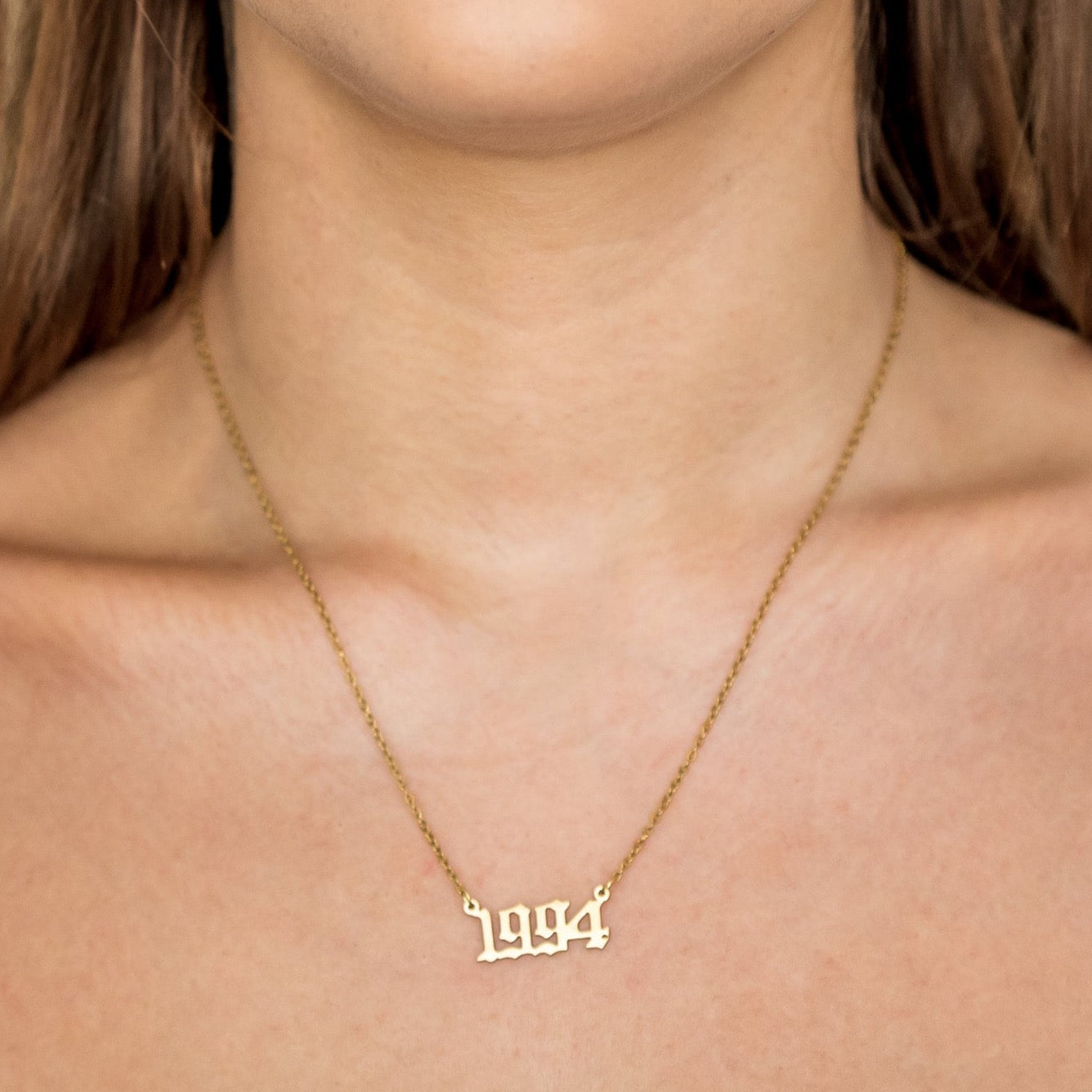 Adina Birth Year Necklace