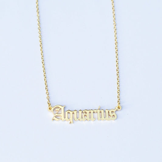 Nia Zodiac Necklace