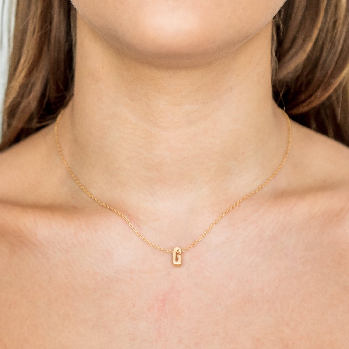 Calliste Initial Necklace